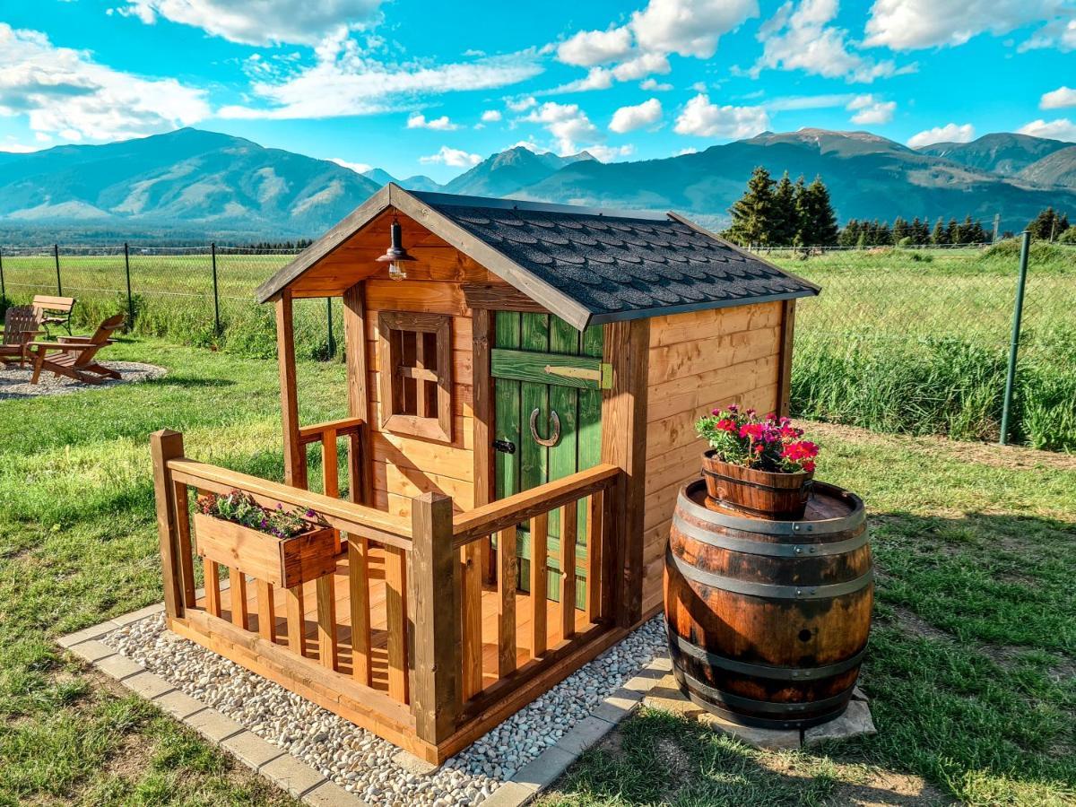 Liptovalley- Mobilne Domy S Wellnessom Liptovská Kokava Εξωτερικό φωτογραφία